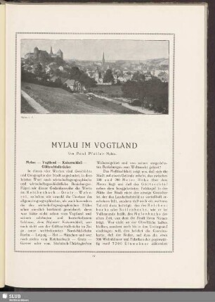 Mylau im Vogtland