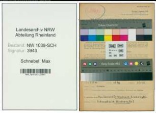 Entnazifizierung Max Schnabel , geb. 17.03.1907 (Bergarbeiter)