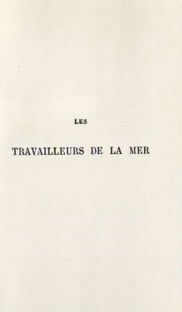 Les travailleurs de la mer