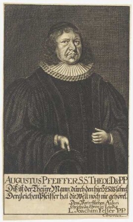 Bildnis des Augustus Pfeiffer
