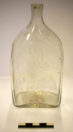 Glasflasche "Es lebe der König"