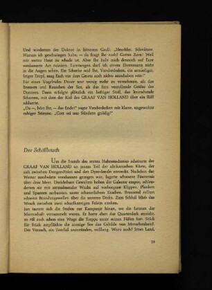 Der Schiffbruch