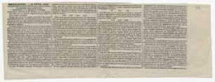Académie des Sciences. Supplement a la séance du 4 Février.