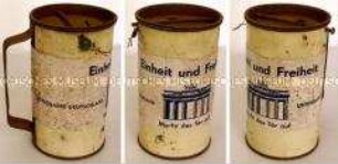 Sammelbüchse des Kuratoriums Unteilbares Deutschland