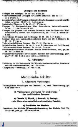 Medizinische Fakultät