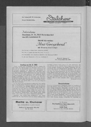 Ausflug 26.8.1962