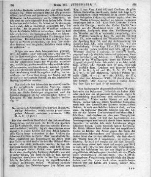 Münter, F.: Notitia codicis Graeci evangelium Johannis variatum continentis. Kopenhagen: Schubothe 1828