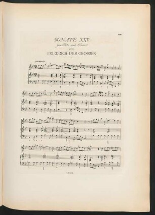 Sonate XXV (g-Moll)