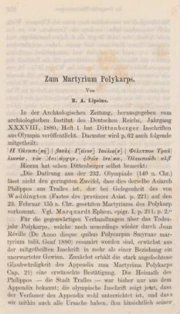 574-576 Zum Martyrium Polykarps
