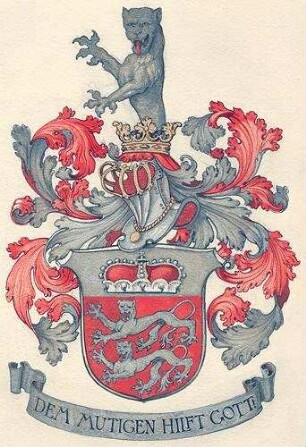 Hermersberg, Grafen von Erlaubnis zur Wappenführung
