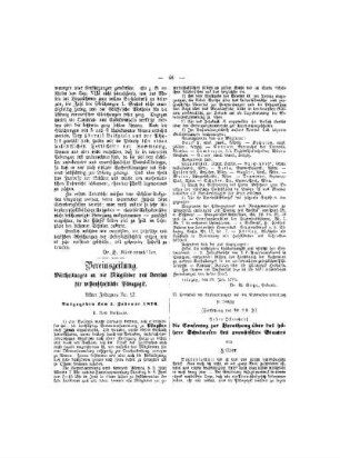 Vereinszeitung