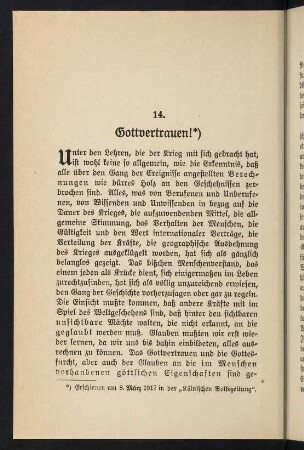 120-124, 14. Gottvertrauen!