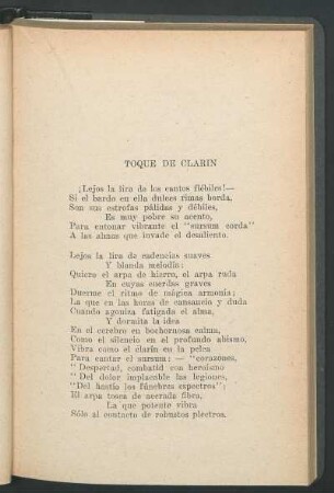 Toque de clarín