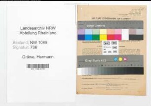 Entnazifizierung Hermann Gräwe , geb. 03.04.1915 (Polizist)