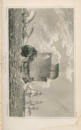 A chinese junk, with native vessels &c.