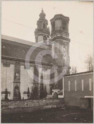 Klosterkirche Grüssau von NW