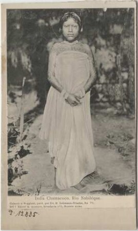 "India Chamacoco, Rio Nabiléque"