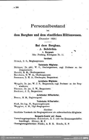 Personalbestand