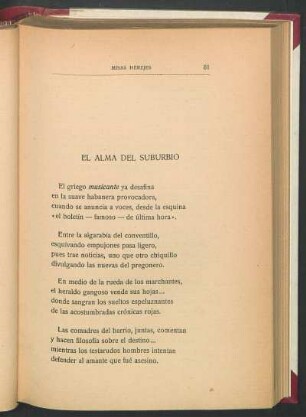 El alma del suburbio