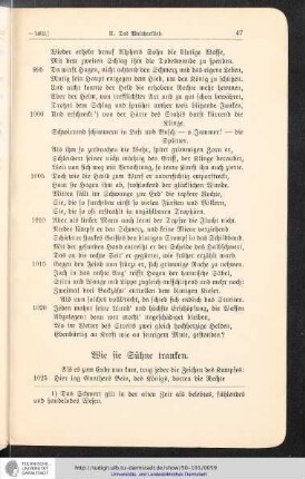 Wie sie Sühne tranken