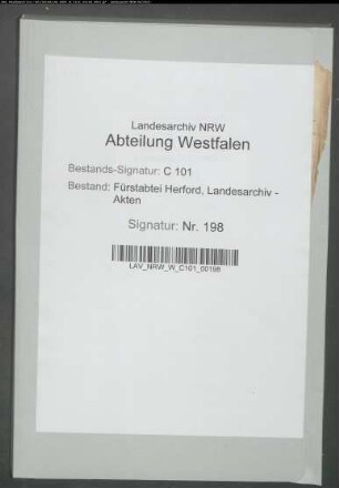 Stift ./. Stadt Herford