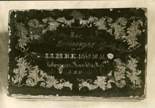 Museum: Pappschachtel, 1851