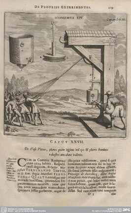 CAPUT XXVII. De Vase Vitreo, plures quàm viginti vel 50 & plures homines robustos attrahere valente.