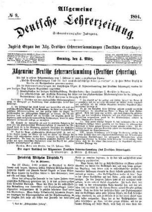 Allgemeine Deutsche Lehrerversammlung (Deutscher Lehrertag)