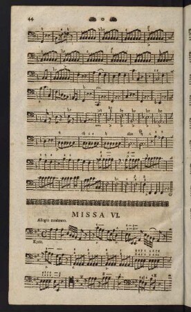 44-58, Missa VI. - Missa VII.