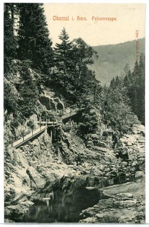Okertal. Felsentreppe