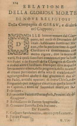 Della Compagnia de Giesu, e di altri, nel Giappone