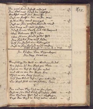 Die lang oracion (19.12.1545); RSM 2S/1917d