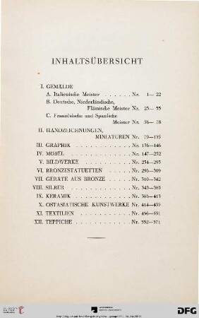Inhaltsübersicht