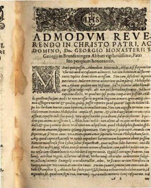Disputatio Philosophica, De Natura Et Corporis Naturalis Principiis