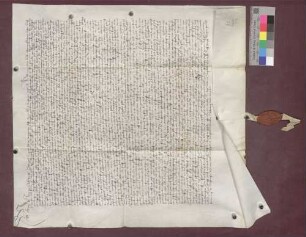 König Friedrich beurkundet die Verpfändung von Kastelberg und Waldkirch an Jakob von Staufen um 6.600 Gulden.