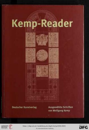 Kemp-Reader : ausgewählte Schriften
