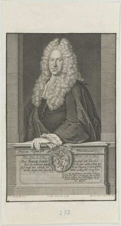 Bildnis des Johann Michael Weickmann