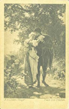 Faust und Gretchen