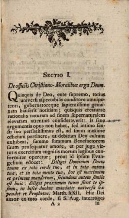Positiones theologico-morales de praecipuis hominis christiani officiis erga Deum