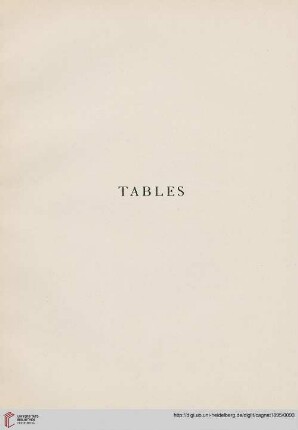 Tables