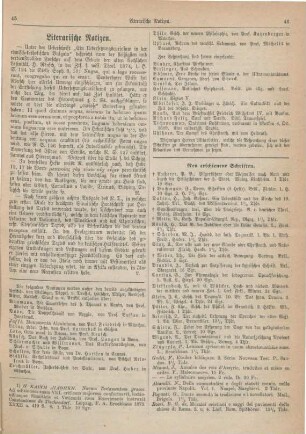 45-48 Literarische Notizen