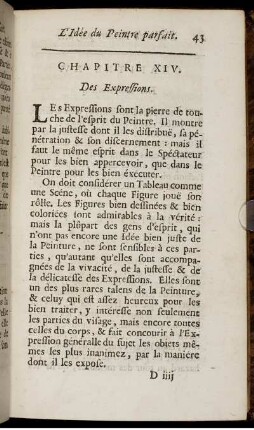 Chapitre XIV. Des Expressions