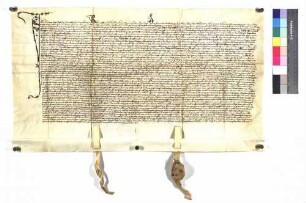 Erblehenrevers des Hans Licht, Schultheiß zu Münklingen, um dasigen Hof des Klosters Herrenalb.