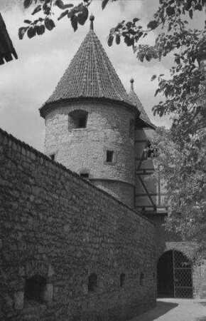 Würzburg: runder Turm