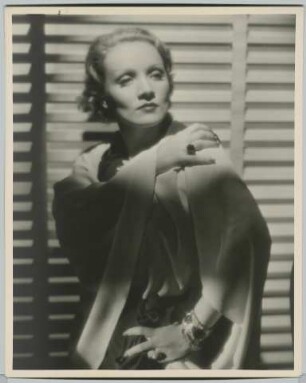 Marlene Dietrich (Los Angeles, 1934) (Archivtitel)