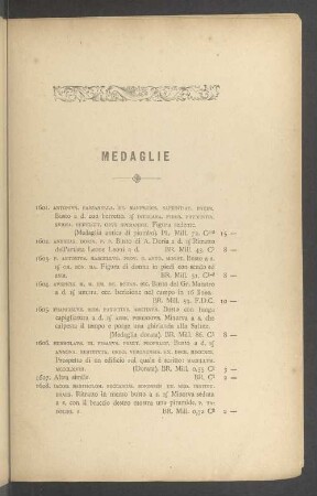 Medaglie