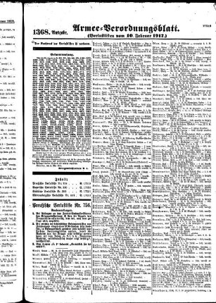 1368.Ausgabe. Samstag, 10. Februar 1917