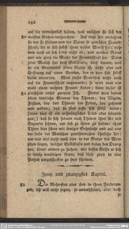 Zwey und zwanzigstes Kapitel