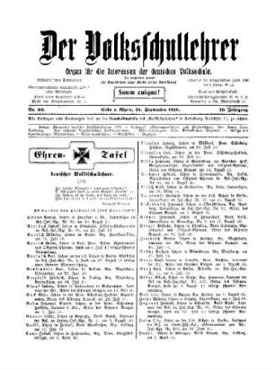 Ehren-Tafel deutscher Volksschullehrer : LVII.