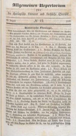 Historische Theologie